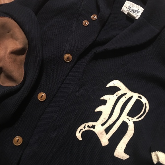 ralph lauren rugby cardigan